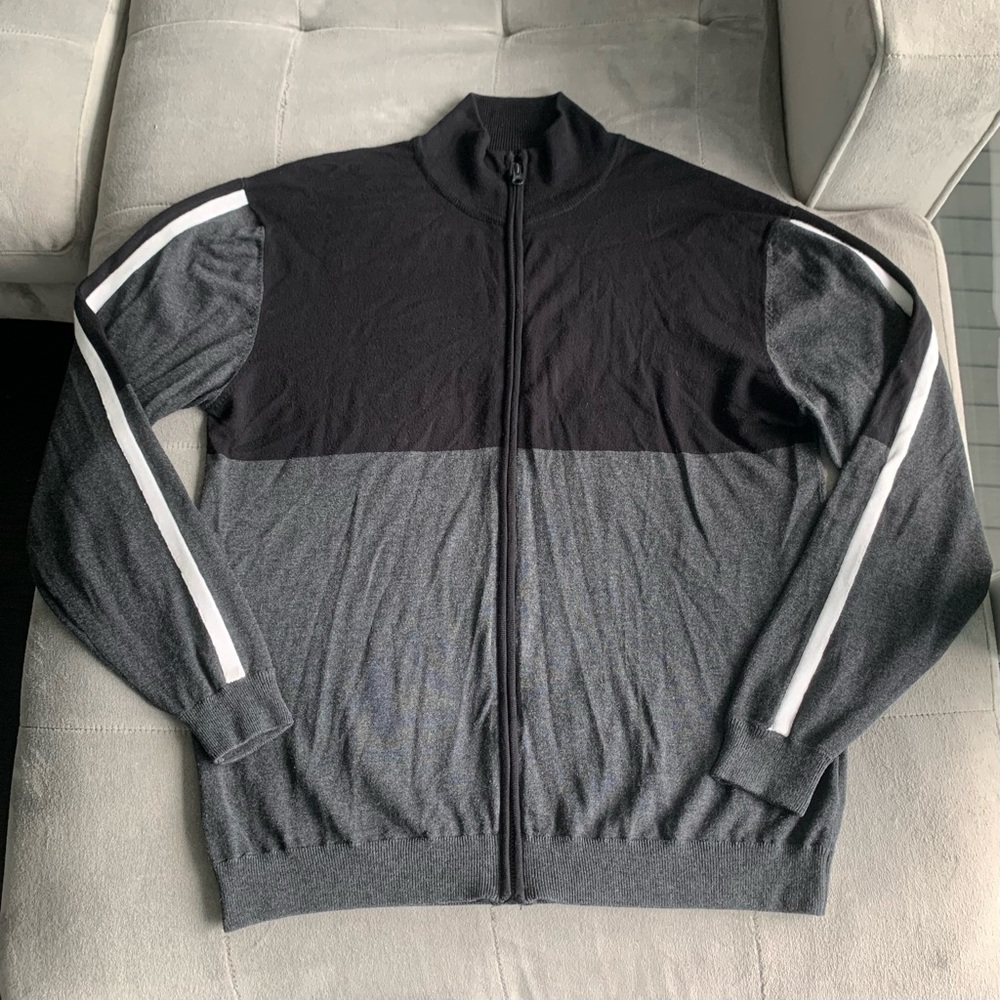 3 For $20 BY: DEFINITION Zip Up Colour Block Sweater